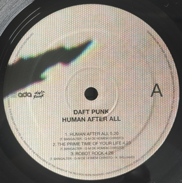 Daft Punk : Human After All (2xLP, Album, RE)