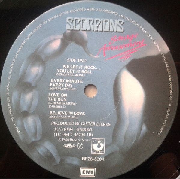 Scorpions : Savage Amusement (LP, Album)