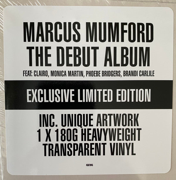 Marcus Mumford : (Self-titled) (LP, Album, Ltd, Tra)