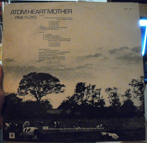 Pink Floyd : Atom Heart Mother (LP, Album, Quad, 2nd)