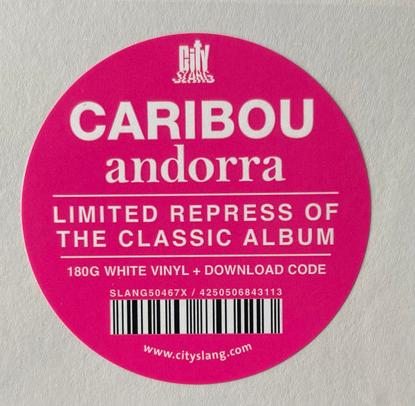 Caribou : Andorra (LP, Album, Ltd, RE, Whi)