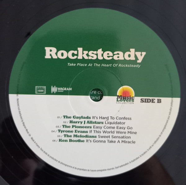 Various : Rocksteady (Take Place At The Heart Of Rocksteady) (LP, Comp)