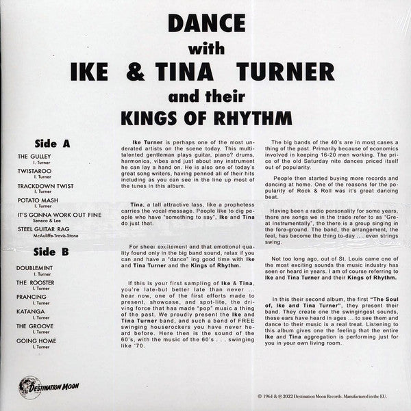 Ike & Tina Turner’s Kings Of Rhythm* : Dance (LP, Album, RE)