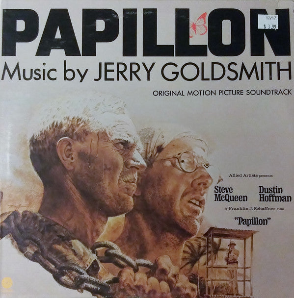 Jerry Goldsmith : Papillon (Original Motion Picture Soundtrack) (LP, Album)