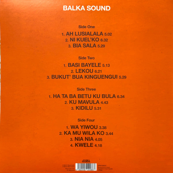 Balka Sound : Balka Sound (2xLP, Comp)