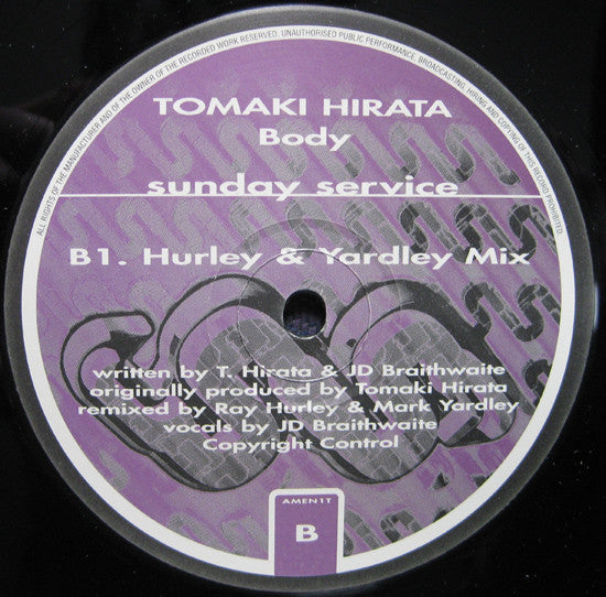 Tomoki Hirata : Body (12")