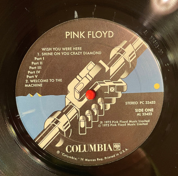 Pink Floyd : Wish You Were Here (LP, Album, Promo)