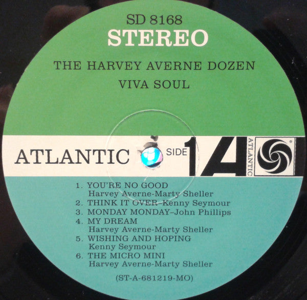 The Harvey Averne Dozen : Viva Soul (LP, Album, RE)