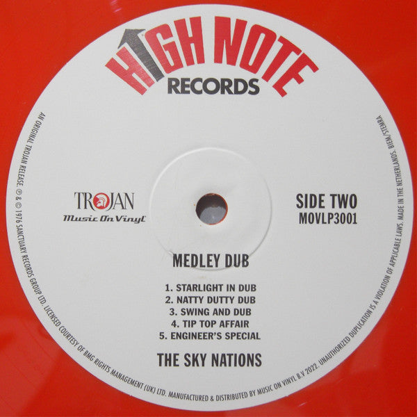 Sky Nation : Medley Dub (LP, Album, Ltd, Num, RE, ora)