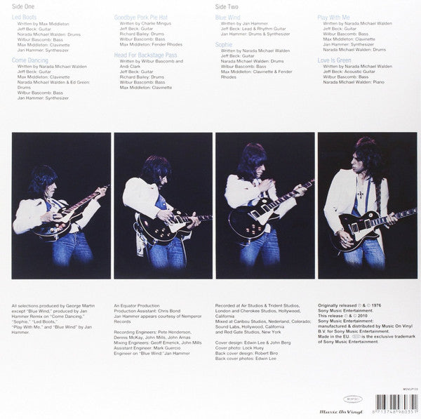 Jeff Beck : Wired (LP, Album, RE, RM, 180)