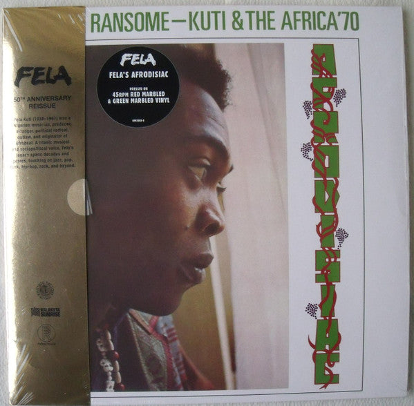 Fela Kuti & Africa 70 : Afrodisiac (LP, Red + LP, Gre + Album, RE, RM, 50t)