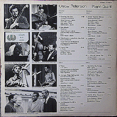 Oscar Peterson : Piano Giant (2xLP, Comp)