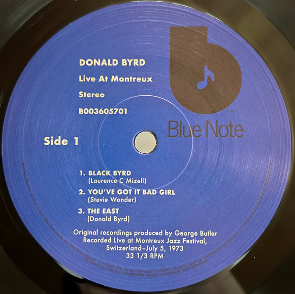 Donald Byrd : Cookin' With Blue Note At Montreux (LP, Album)