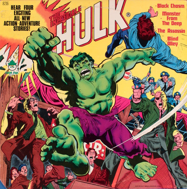 Unknown Artist : The Incredible Hulk (LP, Album)