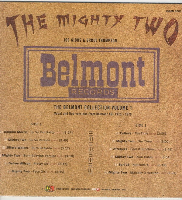 The Mighty Two : The Belmont Collection Volume 1 (LP, Album)