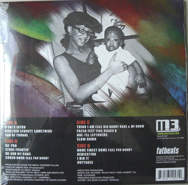Masta Ace : MA_DOOM: Son Of Yvonne (2xLP, Album, RE)