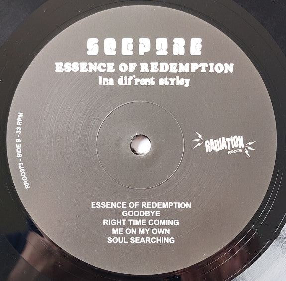 Sceptre (2) : Essence Of Redemption - Ina Dif'rent Styley (LP, Album, Ltd, RE)