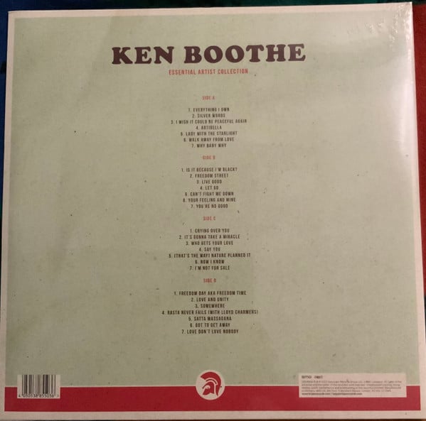 Ken Boothe : Essential Artist Collection  (2xLP, Comp, Red)