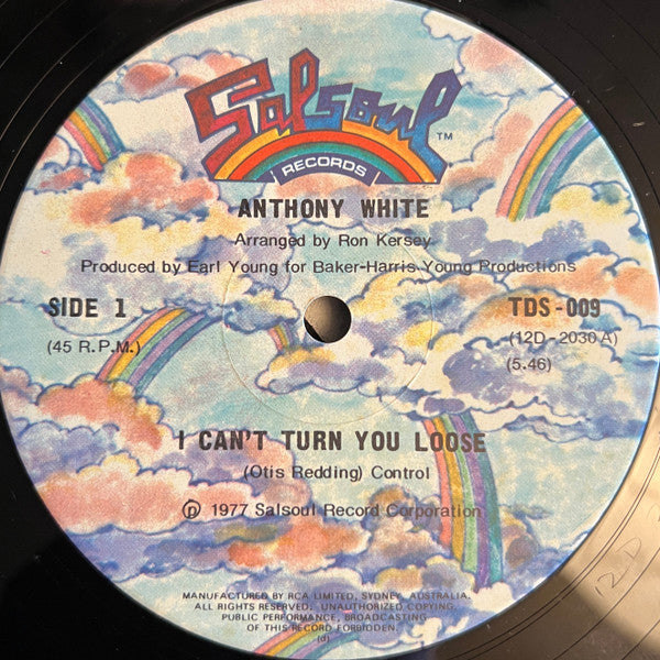 Anthony White : I Can't Turn You Loose / Block Party (12")