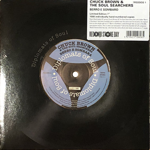 Chuck Brown & The Soul Searchers : Berro E Sombaro (7", RSD, Single, Ltd, Num)