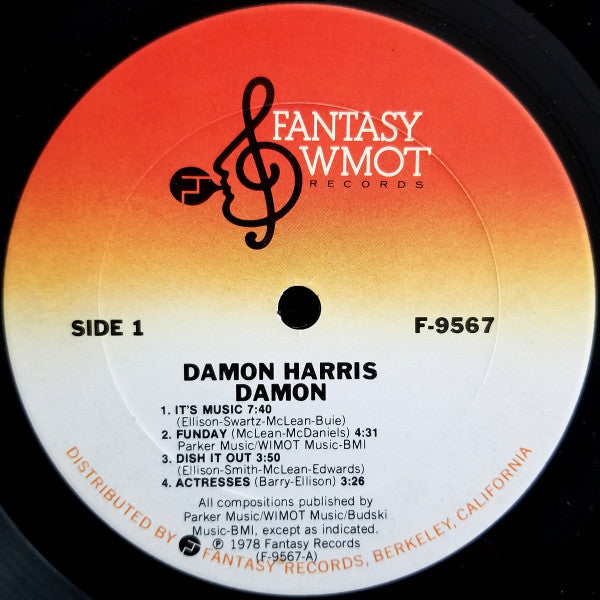 Damon Harris : Damon (LP, Album)