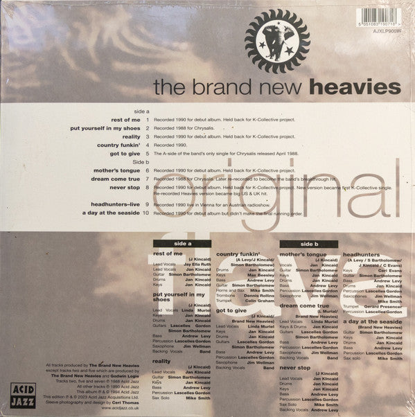 The Brand New Heavies : Original Flava (LP, Comp, Ltd)