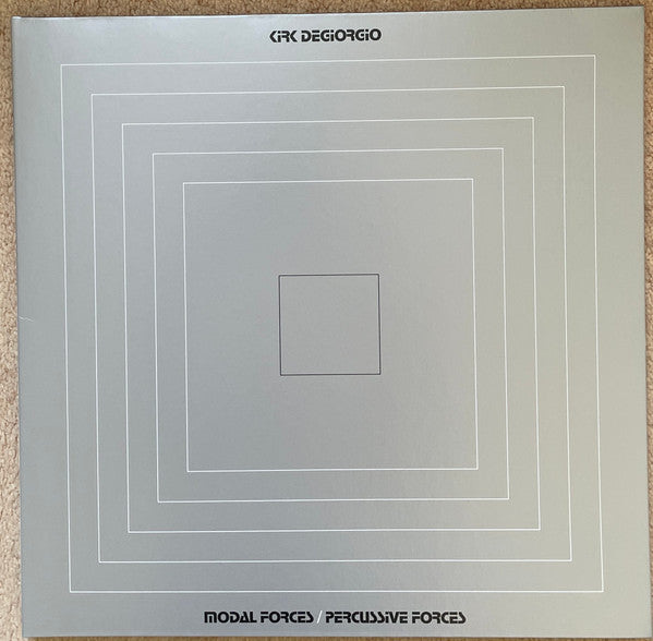 Kirk Degiorgio : Modal Forces / Percussive Forces (LP, Album, Gat)