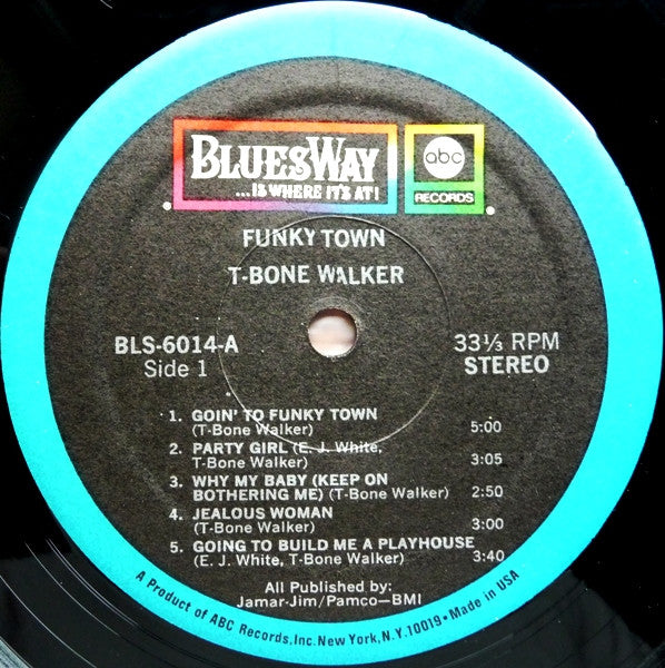 T-Bone Walker : Funky Town (LP, RE, RP)