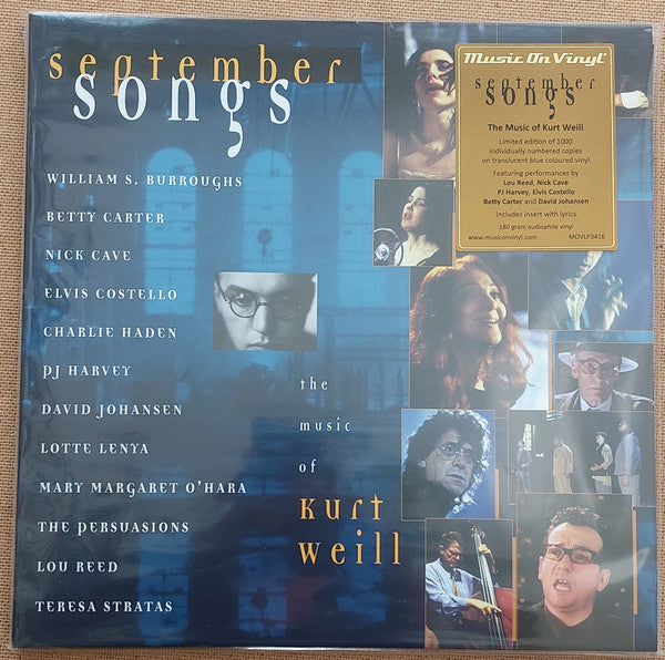 Various : September Songs - The Music Of Kurt Weill (2xLP, Ltd, blu)