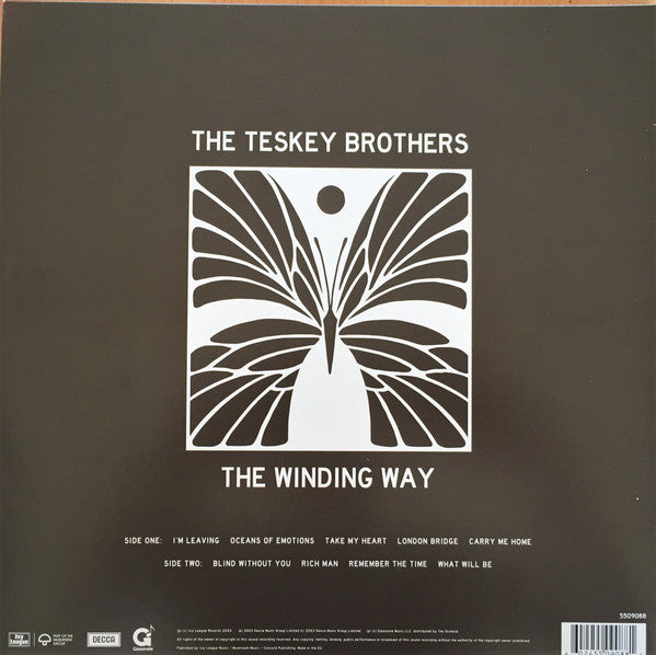 The Teskey Brothers : The Winding Way (LP, Album, Whi)