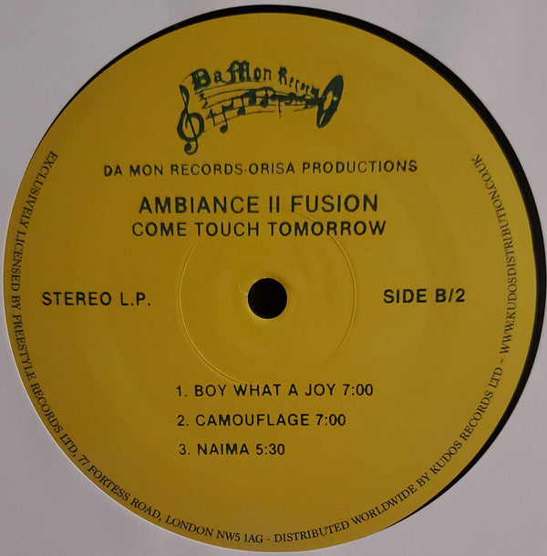 Ambiance II Fusion : Come Touch Tomorrow (LP, Album, RE)