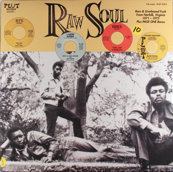 Raw Soul : Rare & Unreleased Funk From Norfolk, Virginia 1971 - 1973 (LP, Comp)