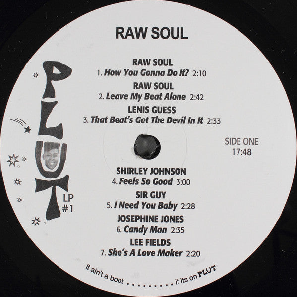 Raw Soul : Rare & Unreleased Funk From Norfolk, Virginia 1971 - 1973 (LP, Comp)