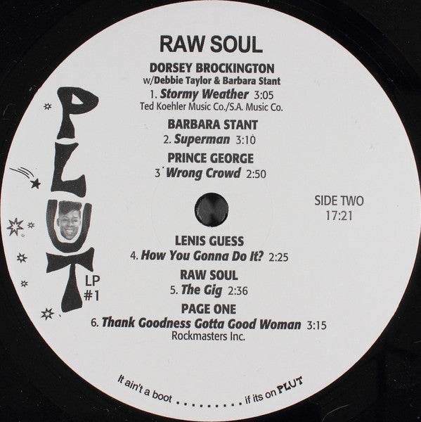 Raw Soul : Rare & Unreleased Funk From Norfolk, Virginia 1971 - 1973 (LP, Comp)