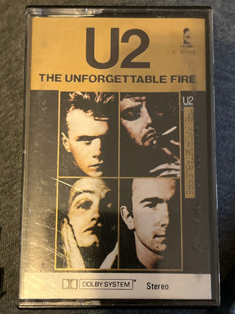 U2 : The Unforgettable Fire (Cass, M/Print, Bla)