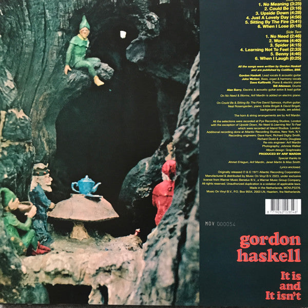 Gordon Haskell : It Is And It Isn't (LP, Album, Ltd, Num, RE, Gre)