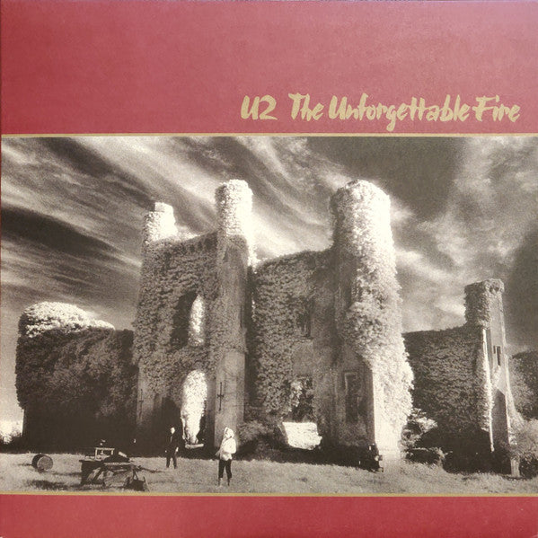 U2 : The Unforgettable Fire (LP, Album, RE)