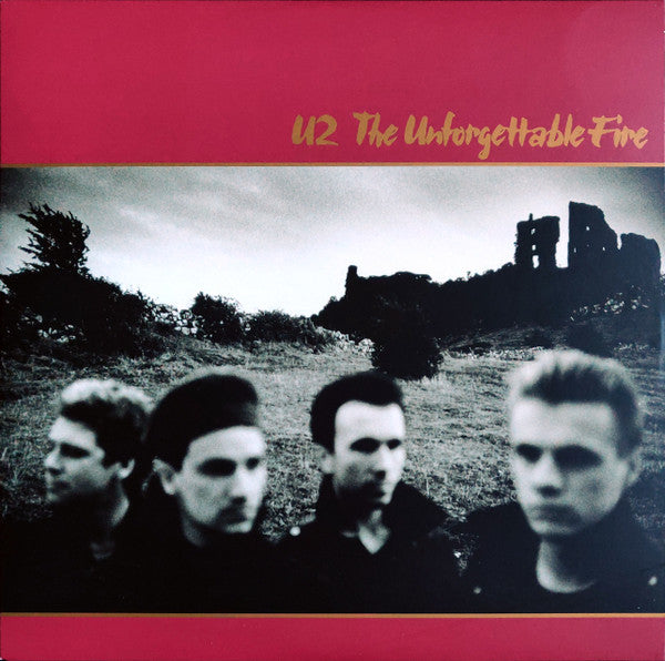 U2 : The Unforgettable Fire (LP, Album, RE)
