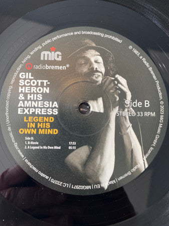 Gil Scott-Heron And His Amnesia Express : Legend In His Own Mind (2xLP, Album)