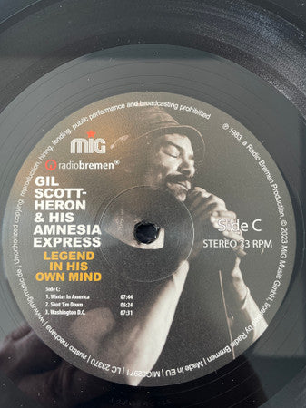 Gil Scott-Heron And His Amnesia Express : Legend In His Own Mind (2xLP, Album)