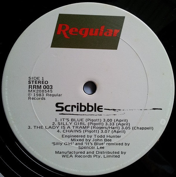 Scribble (4) : Scribble (LP, Album)