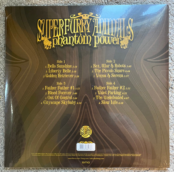 Super Furry Animals : Phantom Power (2xLP, Album, RE, RM, Die)
