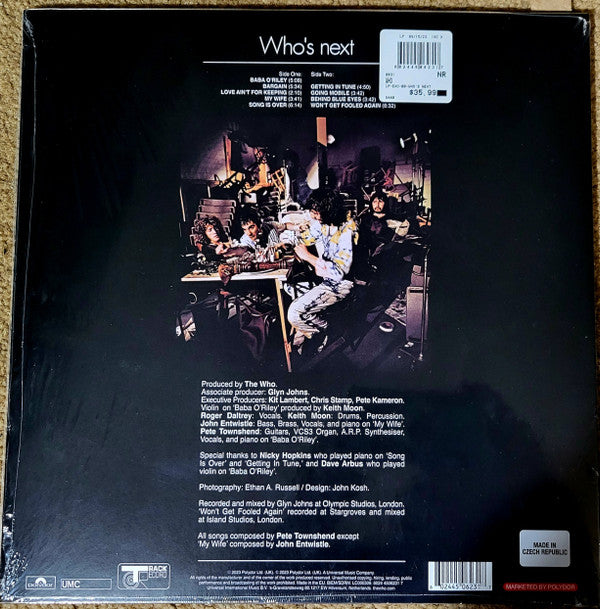 The Who : Who's Next (LP, Album, Ltd, Pic, RE, RM)