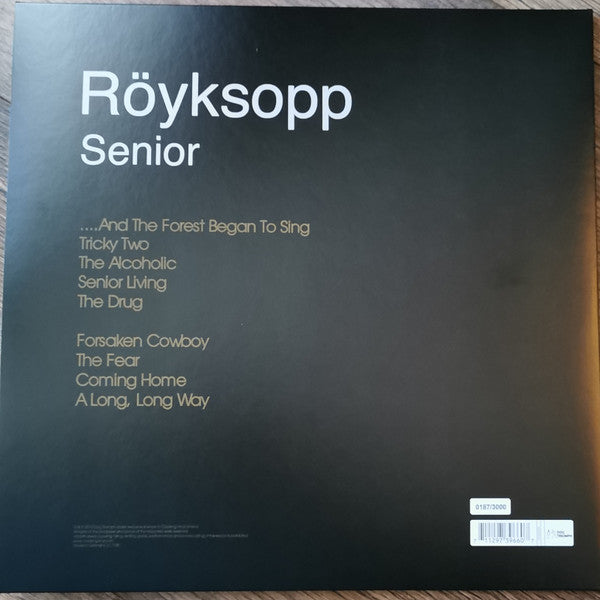 Röyksopp : Senior  (LP, Album, Ltd, Num, RE, Ora)