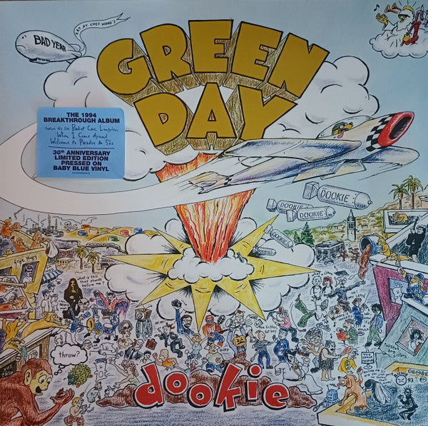 Green Day : Dookie (LP, Album, Ltd, RE, Blu)