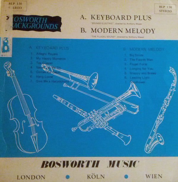 Sounds Electric / The Flugel Sound : Keyboard Plus And Modern Melody (LP)
