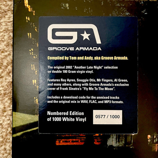 Groove Armada : AnotherLateNight (2xLP, Album, Comp, Num, Whi)