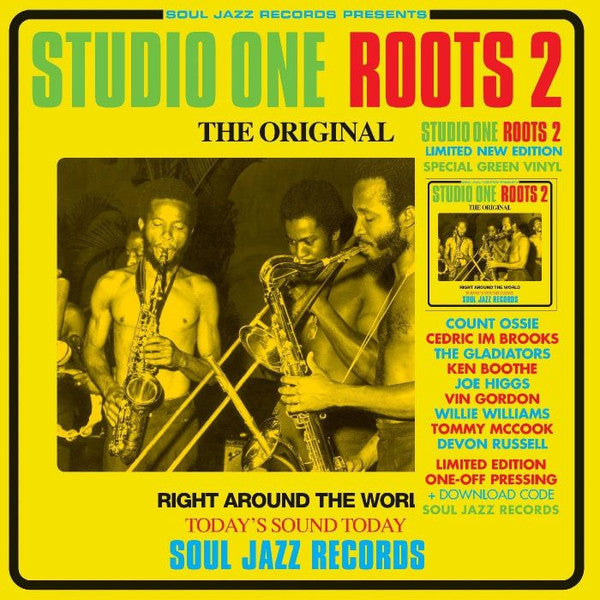 Various : Studio One Roots 2 (2xLP, Comp, Ltd, Gre)