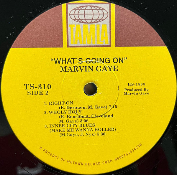 Marvin Gaye : What's Going On (LP, Album, RE, 180)