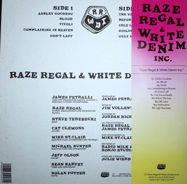 Raze Regal & White Denim Inc. : Raze Regal & White Denim Inc. (LP)